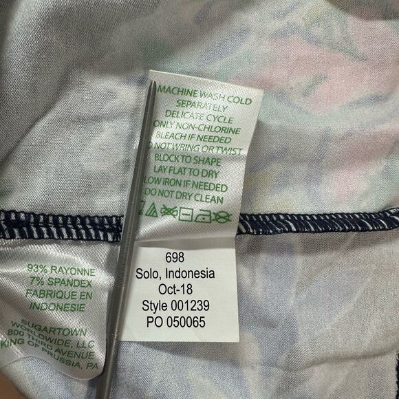 Lilly Pulitzer Sophie Dress UPF 50+ Sirens & Spirits Ruffle Sleeves Resort XXS - Picture 13 of 13